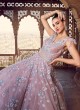 Bridal Wear Designer Champagne Pink Gown